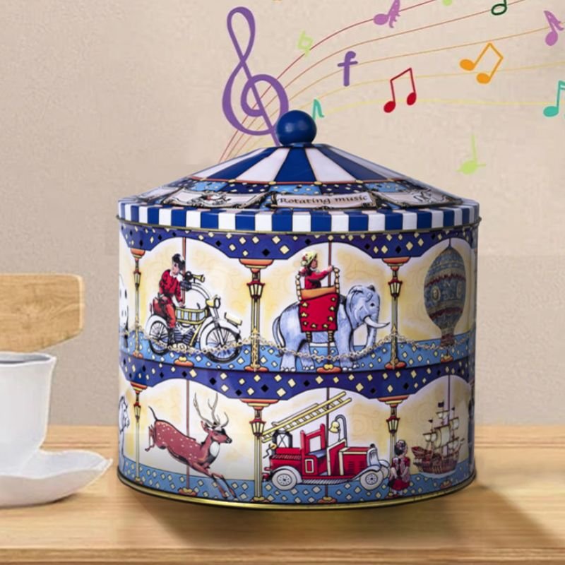Carousel Tin Box