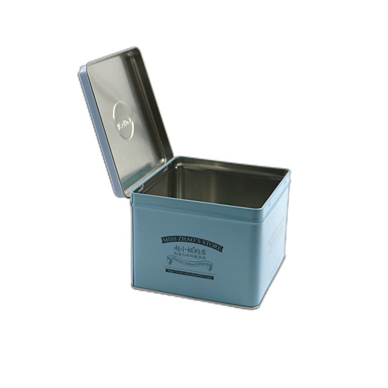 hinged lid for tin can